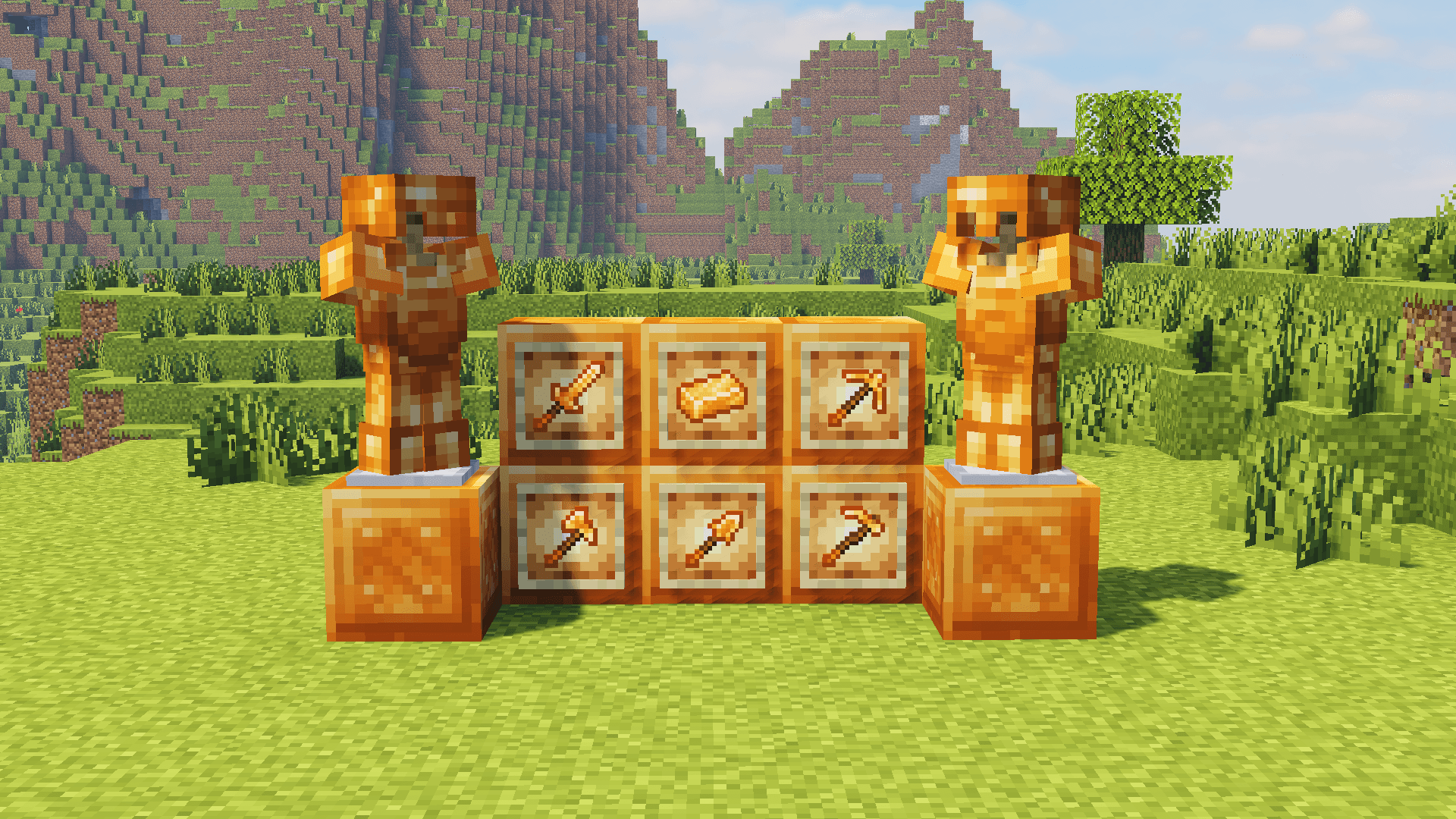 Materials Expansion bronze in-game