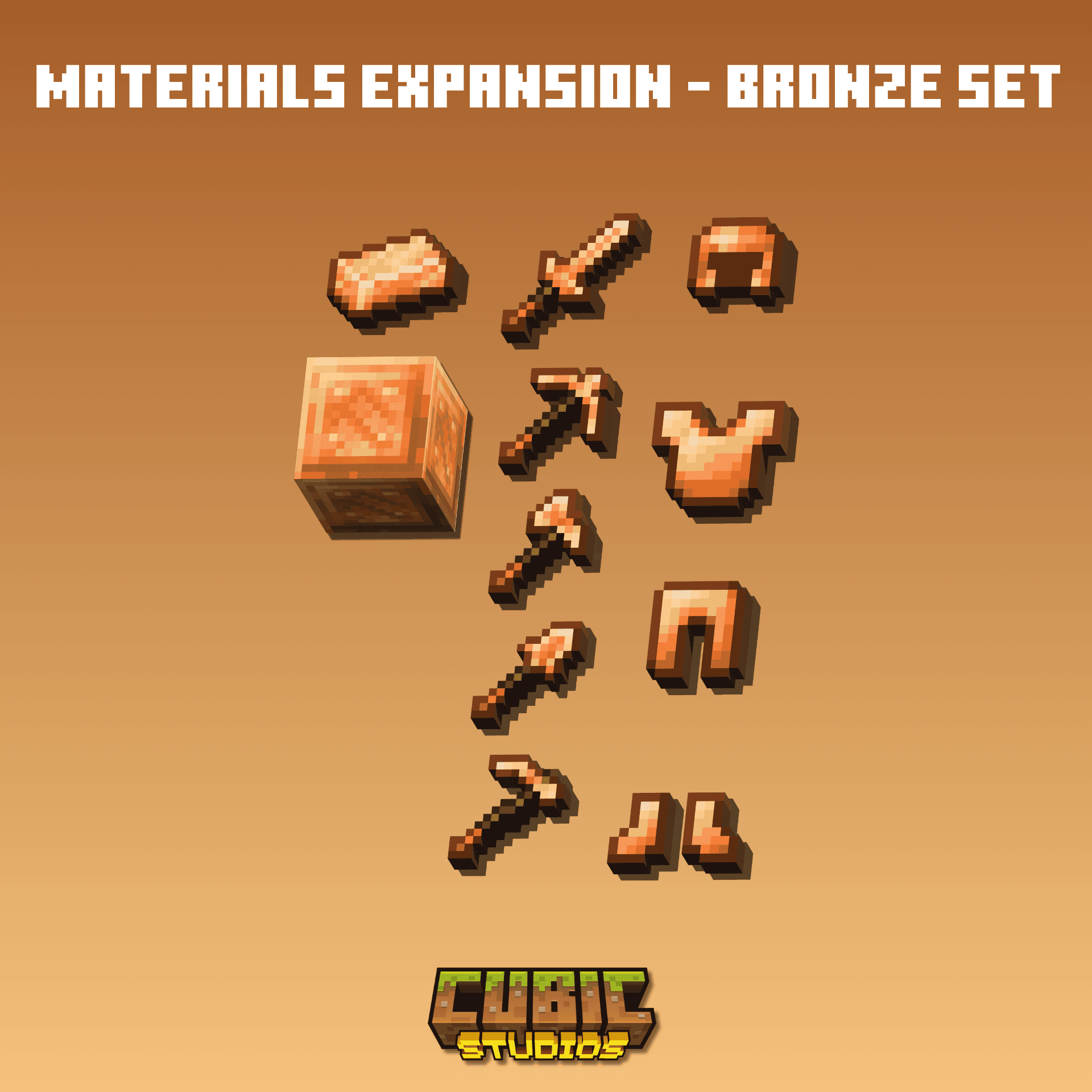 Materials Expansion bronze set
