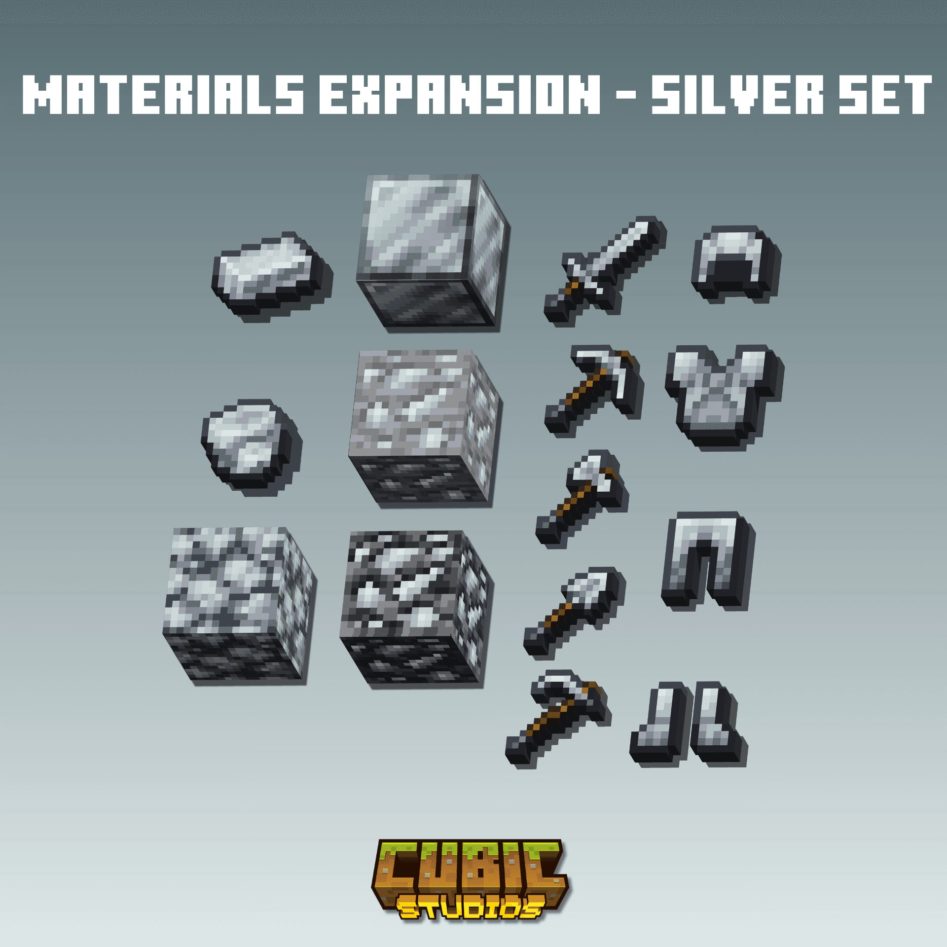 Materials Expansion silver set