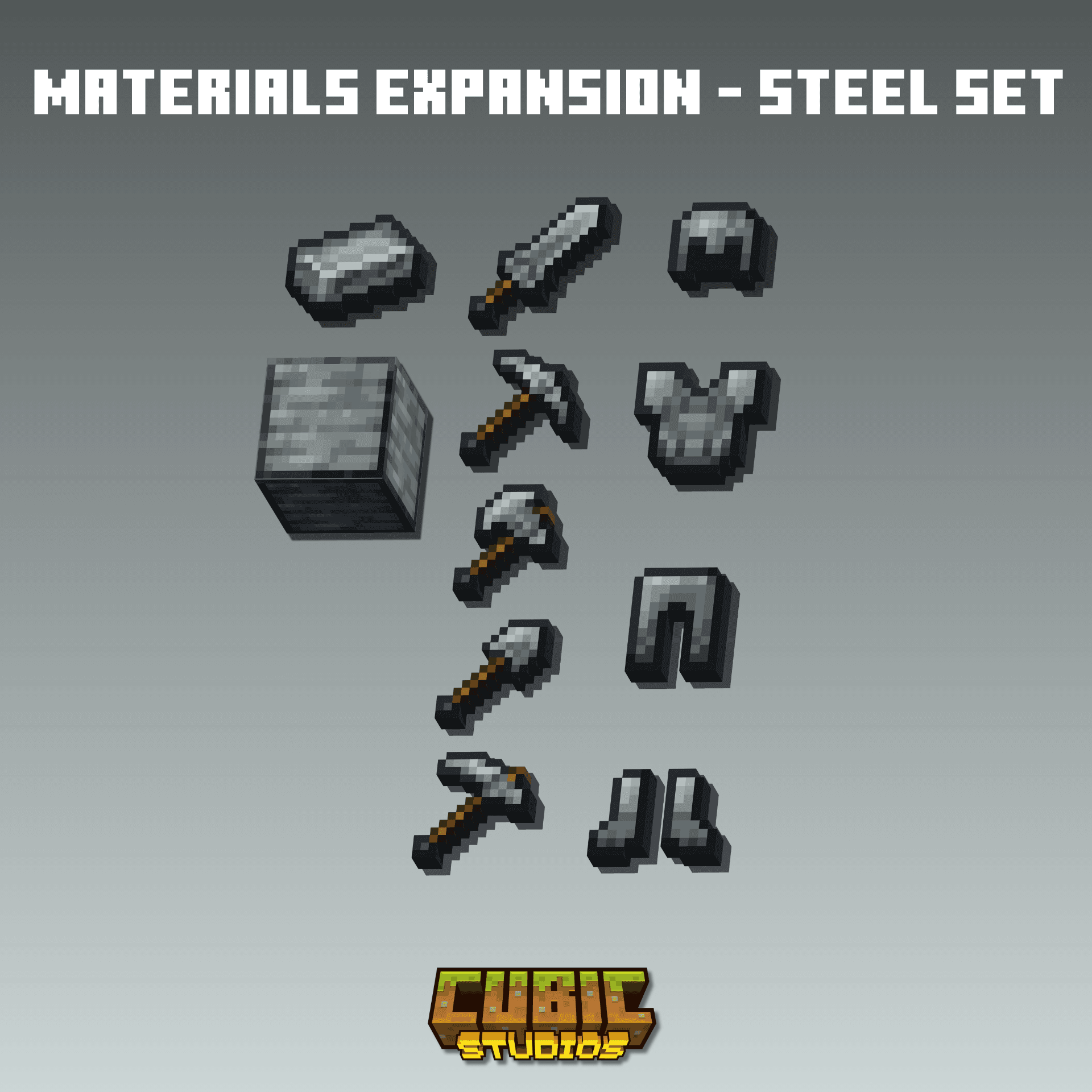 Materials Expansion steel set