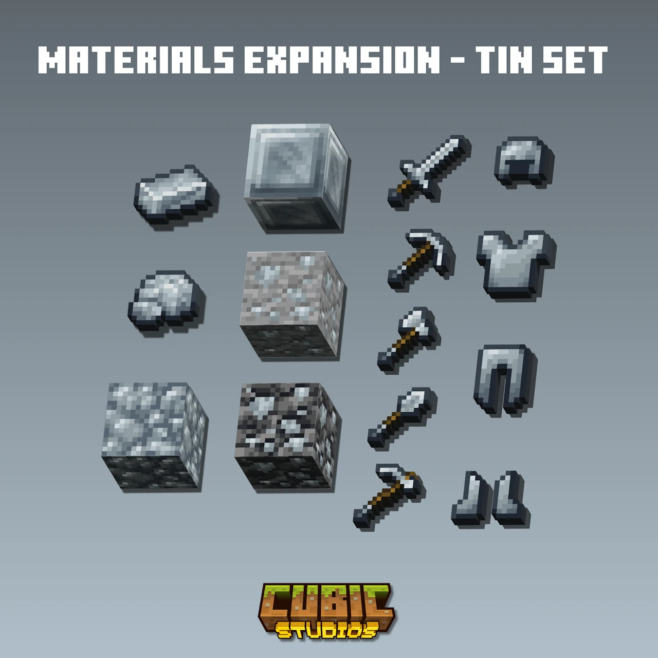 Materials Expansion tin set