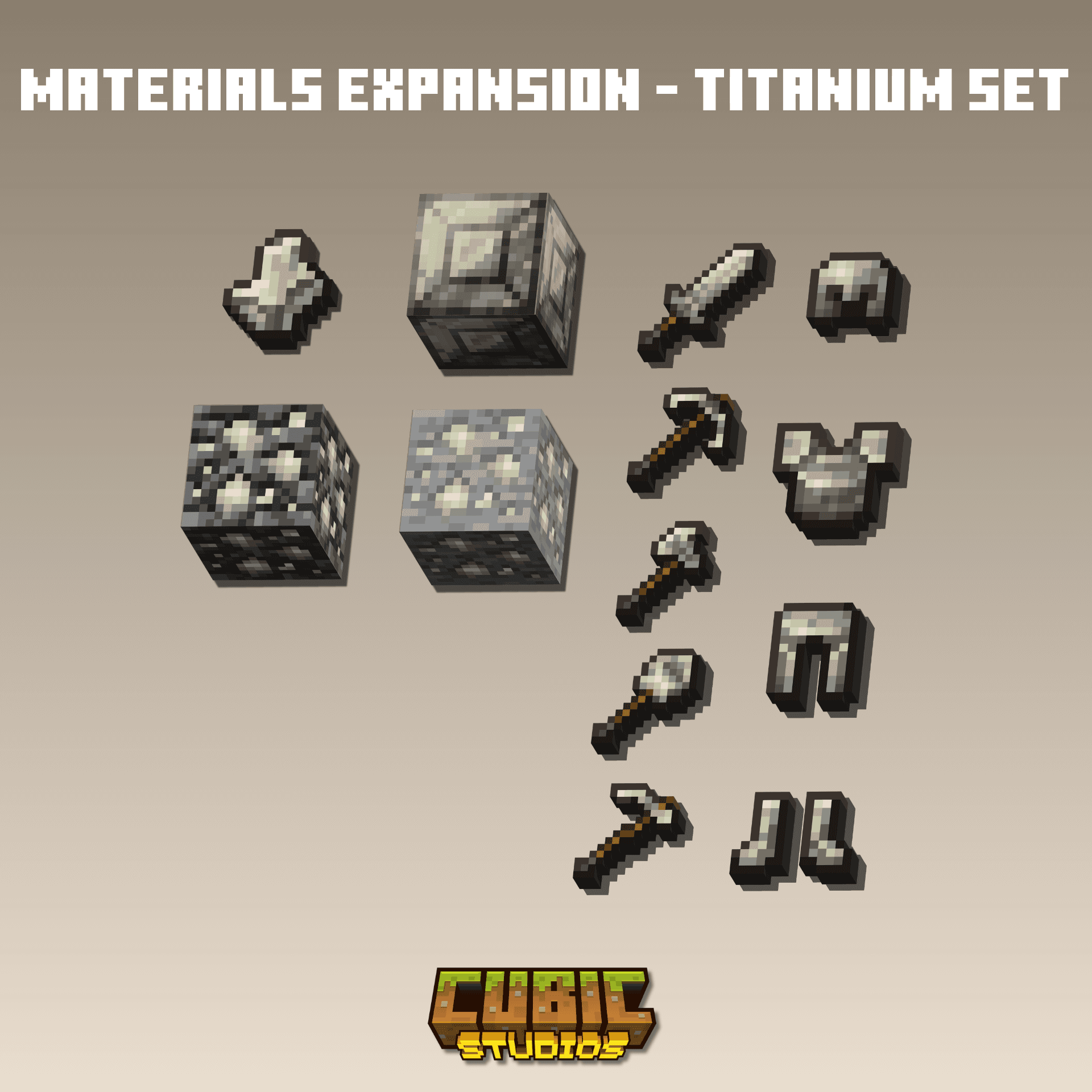 Materials Expansion titanium set