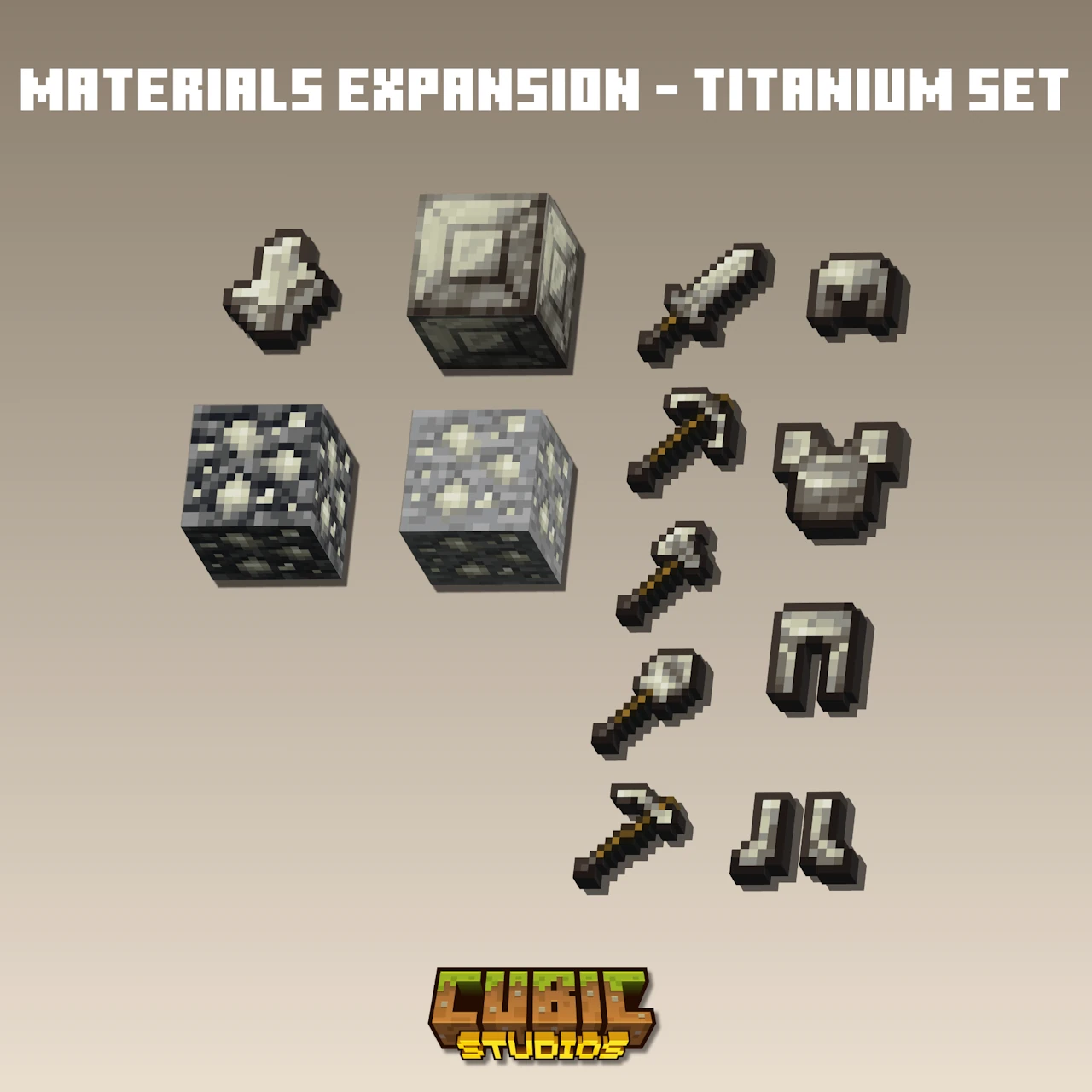 Materials Expansion titanium set